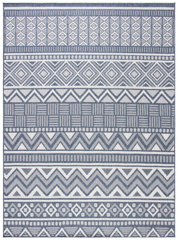 Safavieh Bermuda 818 Flat Weave Polypropylene Indoor/Outdoor-Geometric Rug BMU818N-4