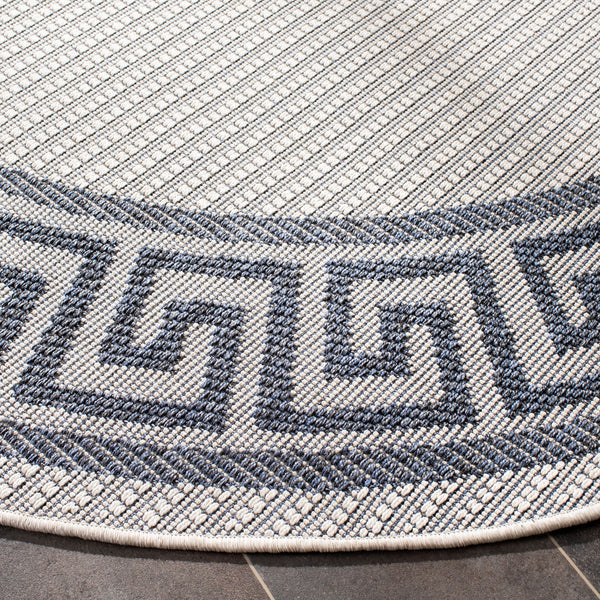 Safavieh Bermuda 820 Flat Weave Polypropylene Indoor/Outdoor-Geometric Rug BMU820A-8SQ