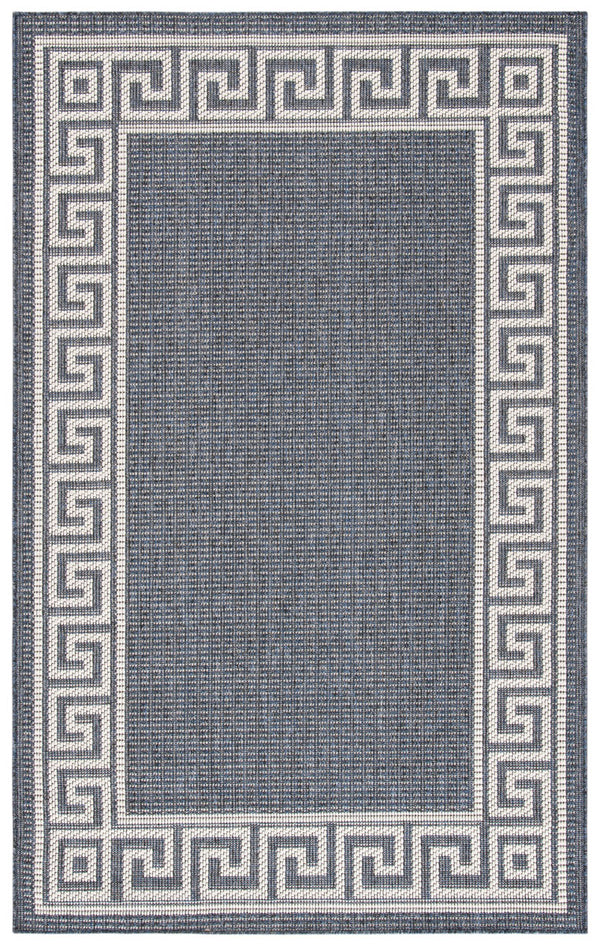 Safavieh Bermuda 820 Flat Weave Polypropylene Indoor/Outdoor-Geometric Rug BMU820M-8SQ