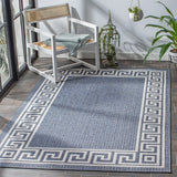 Safavieh Bermuda 820 Flat Weave Polypropylene Indoor/Outdoor-Geometric Rug BMU820M-8SQ