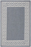 Safavieh Bermuda 820 Flat Weave Polypropylene Indoor/Outdoor-Geometric Rug BMU820M-8SQ