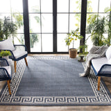 Safavieh Bermuda 820 Flat Weave Polypropylene Indoor/Outdoor-Geometric Rug BMU820M-8SQ