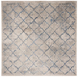 Safavieh Brentwood 809 Power Loomed 60% Polypropylene/40% Jute Contemporary Rug BNT809G-5SQ