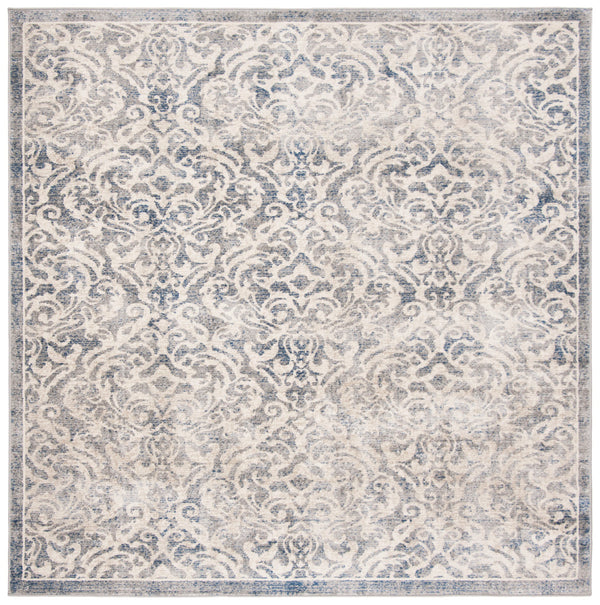 Safavieh Brentwood 810 Power Loomed 60% Polypropylene/40% Jute Transitional Rug BNT810G-8SQ