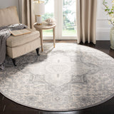 Safavieh Brentwood 816 Power Loomed 60% Polypropylene/40% Jute Transitional Rug BNT816B-8SQ