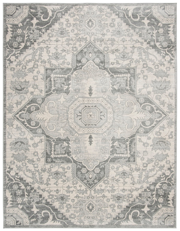 Safavieh Brentwood 816 Power Loomed 60% Polypropylene/40% Jute Transitional Rug BNT816B-8SQ