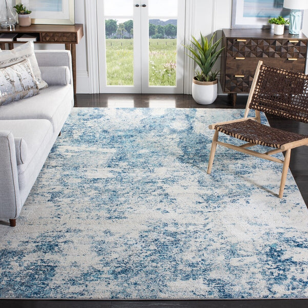 Safavieh Brentwood 822 Power Loomed 60% Polypropylene/40% Jute Contemporary Rug BNT822B-9SQ