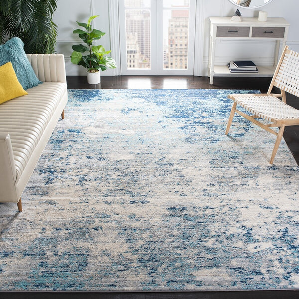 Safavieh Brentwood 822 Power Loomed 60% Polypropylene/40% Jute Contemporary Rug BNT822F-9SQ
