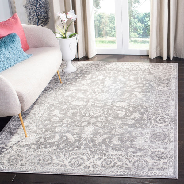 Safavieh Brentwood 844 Power Loomed 60% Polypropylene/40% Jute Traditional Rug BNT844B-8SQ