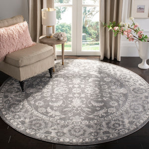 Safavieh Brentwood 844 Power Loomed 60% Polypropylene/40% Jute Traditional Rug BNT844B-8SQ