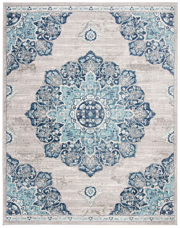 Safavieh Brentwood 849 Power Loomed 60% Polypropylene/40% Jute Transitional Rug BNT849M-9SQ