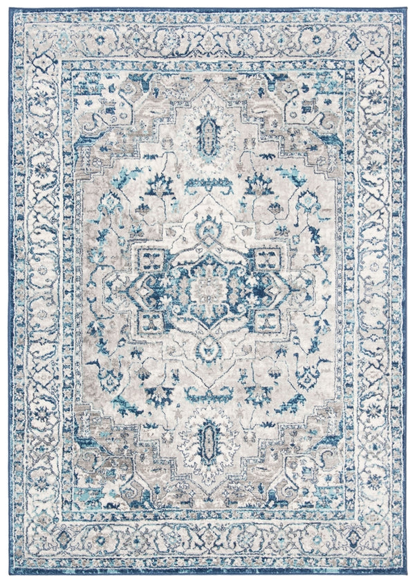 Safavieh Brentwood 851 Power Loomed 60% Polypropylene/40% Jute Transitional Rug BNT851G-9SQ