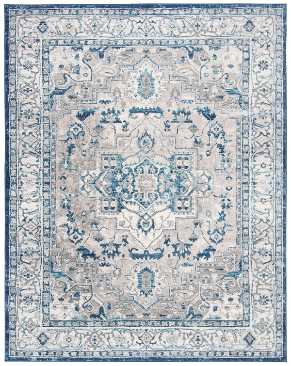 Safavieh Brentwood 851 Power Loomed 60% Polypropylene/40% Jute Transitional Rug BNT851G-9SQ