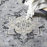 Safavieh Brentwood 851 Power Loomed 60% Polypropylene/40% Jute Transitional Rug BNT851K-9