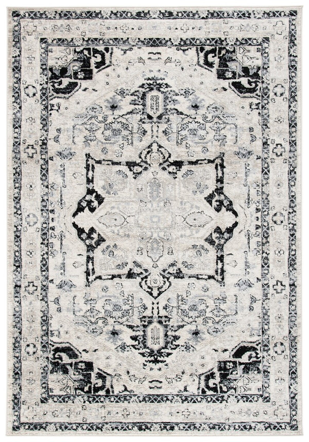 Safavieh Brentwood 852 Power Loomed 60% Polypropylene/40% Jute Transitional Rug BNT852A-9