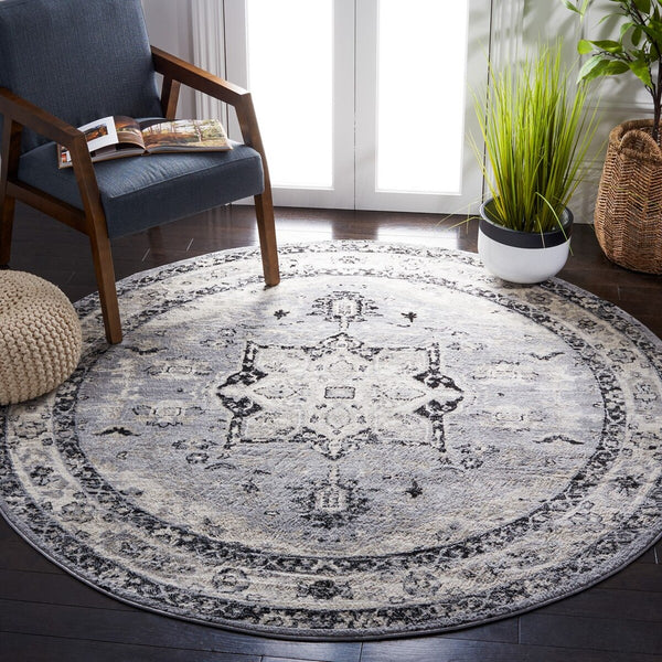 Safavieh Brentwood 852 Power Loomed 60% Polypropylene/40% Jute Transitional Rug BNT852H-9