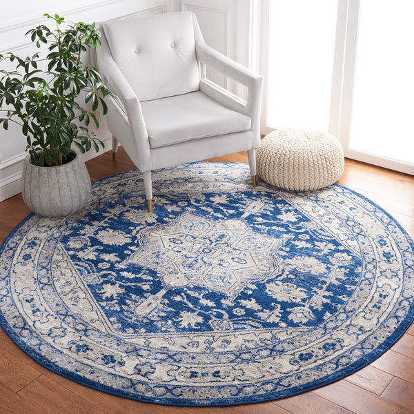 Safavieh Brentwood 852 Power Loomed 60% Polypropylene/40% Jute Transitional Rug BNT852N-9
