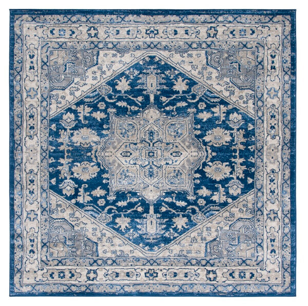 Safavieh Brentwood 852 Power Loomed 60% Polypropylene/40% Jute Transitional Rug BNT852N-9