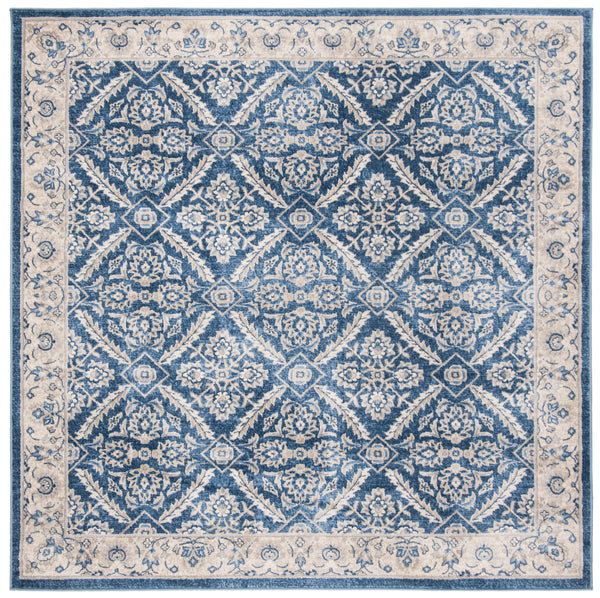 Safavieh Brentwood 863 Power Loomed 60% Polypropylene/40% Jute Transitional Rug BNT863N-5SQ
