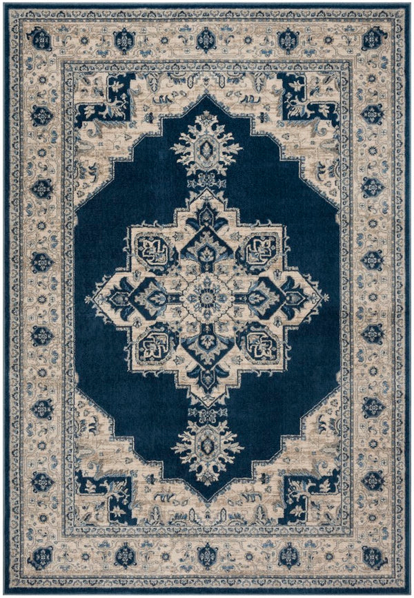 Safavieh Brentwood 865 Power Loomed 60% Polypropylene/40% Jute Transitional Rug BNT865N-9SQ