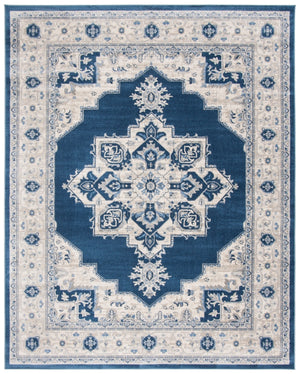 Safavieh Brentwood 865 Power Loomed 60% Polypropylene/40% Jute Transitional Rug BNT865N-9SQ