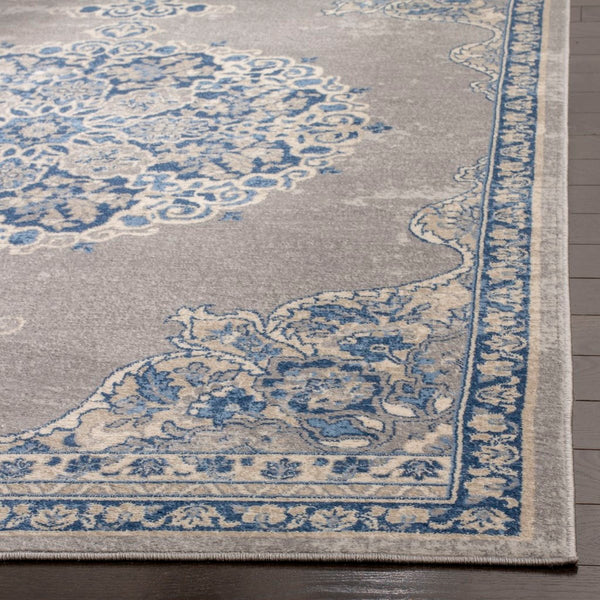 Safavieh Brentwood 867 Power Loomed 60% Polypropylene/40% Jute Transitional Rug BNT867G-9SQ