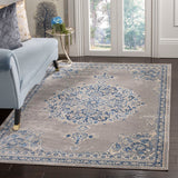 Safavieh Brentwood 867 Power Loomed 60% Polypropylene/40% Jute Transitional Rug BNT867G-9SQ