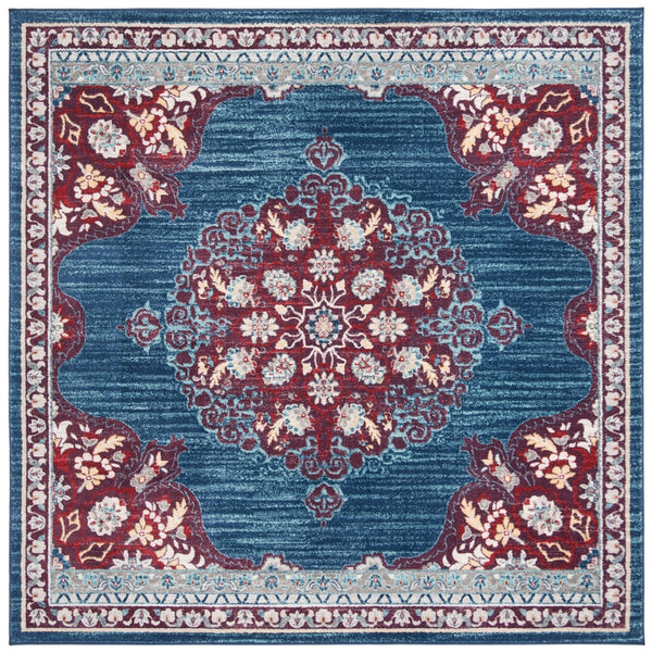 Safavieh Brentwood 867 Power Loomed 60% Polypropylene/40% Jute Transitional Rug BNT867P-7SQ