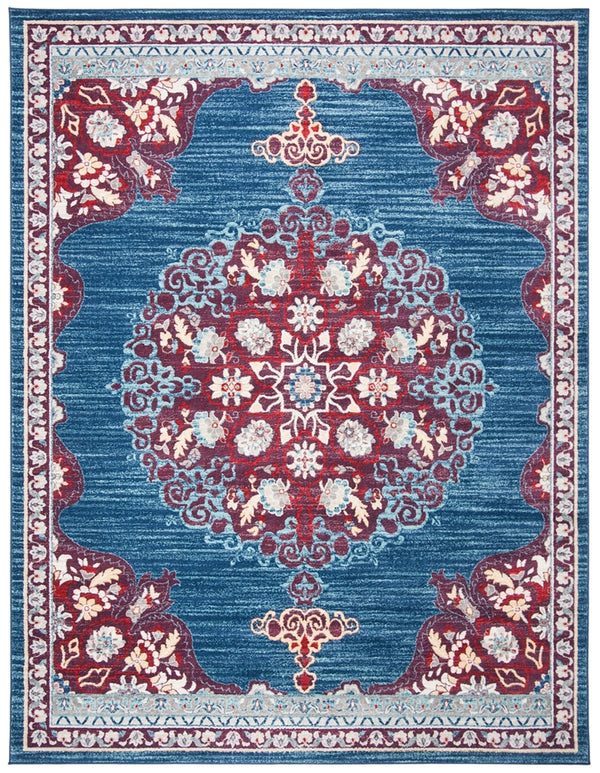 Safavieh Brentwood 867 Power Loomed 60% Polypropylene/40% Jute Transitional Rug BNT867P-7SQ