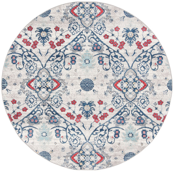 Safavieh Brentwood 894 Power Loomed 60% Polypropylene/40% Jute Transitional Rug BNT894M-7SQ