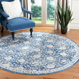 Safavieh Brentwood 896 Power Loomed 60% Polypropylene/40% Jute Transitional Rug BNT896N-5SQ