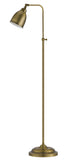 Cal Lighting 60W Pharmacy Floor Lamp with Adjust Pole BO-2032FL-AB Antique Brass BO-2032FL-AB