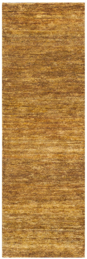 Bohemian Boh211  Hand Knotted 90% Jute, 10% Cotton Rug Caramel