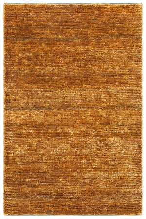 Bohemian Boh211  Hand Knotted 90% Jute, 10% Cotton Rug Caramel