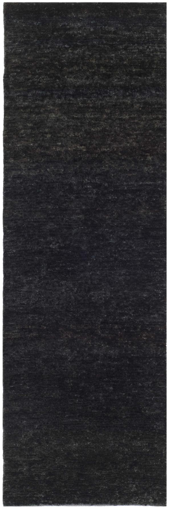 Bohemian Boh211  Hand Knotted 90% Jute, 10% Cotton Rug Liquorice