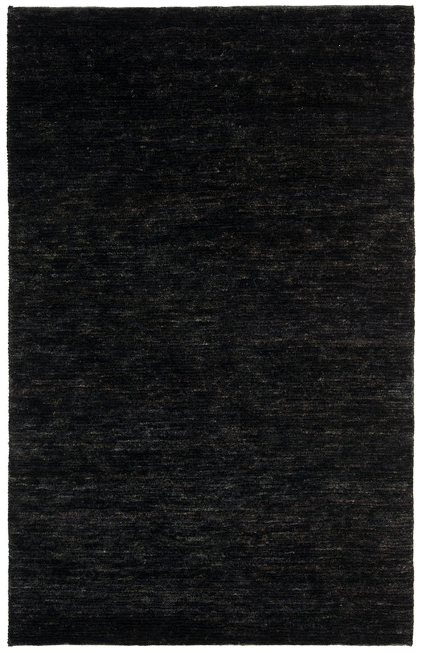 Bohemian Boh211  Hand Knotted 90% Jute, 10% Cotton Rug Liquorice