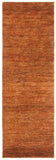 Bohemian Boh211  Hand Knotted 90% Jute, 10% Cotton Rug Rust