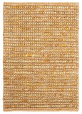 Bohemian Boh525  Hand Woven Nz Wool 40% Jute 55% Cotton 5% Rug Gold / Multi