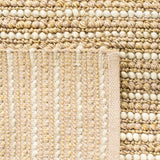 Bohemian Boh525  Hand Woven Nz Wool 40% Jute 55% Cotton 5% Rug Beige / Multi