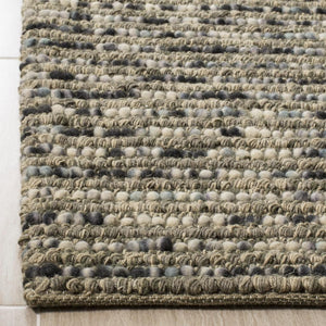 Bohemian Boh525  Hand Woven Nz Wool 40% Jute 55% Cotton 5% Rug Grey / Multi