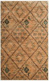 Bohemian 667 Hand Knotted 90% Jute - 10% Cotton Rug