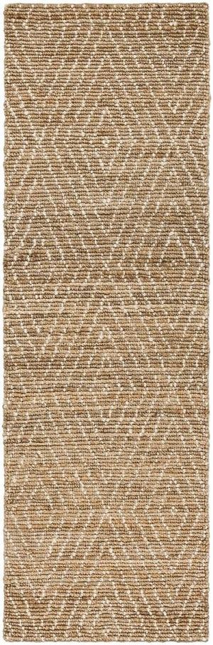 Bohemian 702  Hand Woven Jute Rug Natural / Ivory