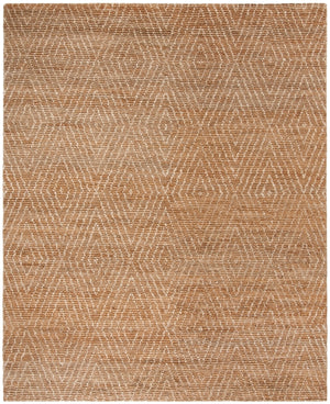 Bohemian 702  Hand Woven Jute Rug Natural / Ivory