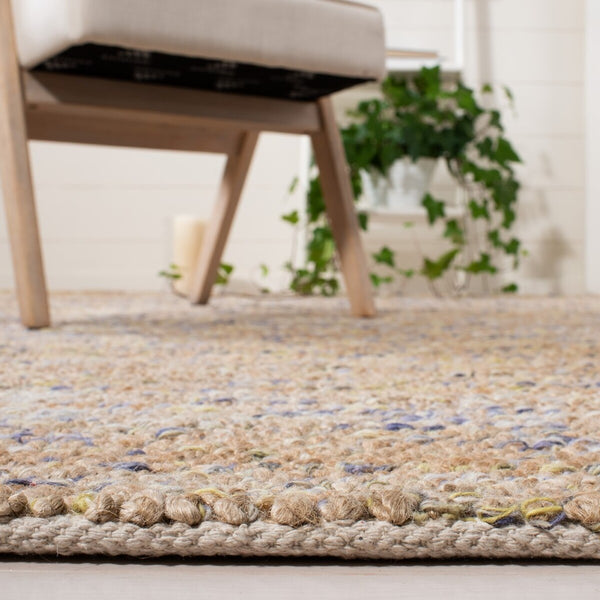 Bohemian Handwoven Rug - Luxurious 85% Jute, 15% Wool for Cozy, Stylish Home Décor Solutions