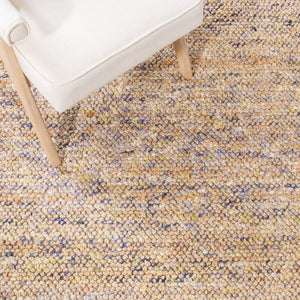 Bohemian Handwoven Rug - Luxurious 85% Jute, 15% Wool for Cozy, Stylish Home Décor Solutions