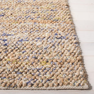 Bohemian Handwoven Rug - Luxurious 85% Jute, 15% Wool for Cozy, Stylish Home Décor Solutions