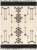 Beni Ourain BON-2302 Global NZ Wool Rug BON2302-810 Black, Cream 100% NZ Wool 8' x 10'