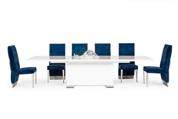 VIG Furniture Modrest Bono "T" - Modern White Dining Table VGGU-BONO2