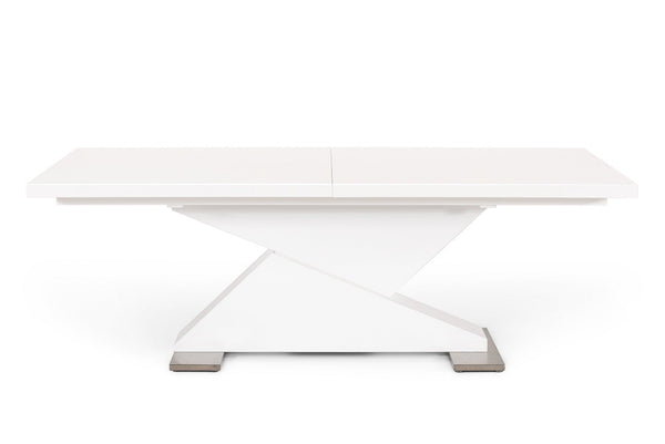 VIG Furniture Modrest Bono "Z" - Modern White Dining Table VGGUBONO