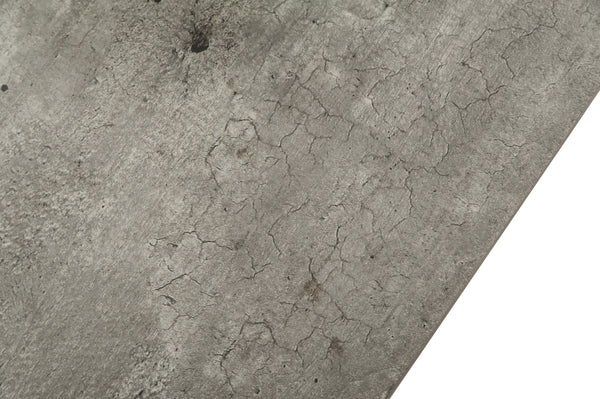 VIG Furniture Nova Domus Boston Modern Glass & Faux Concrete Desk VGANBOSTON